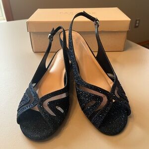 Dressy Blue Shoes Size 8.5 brand new
